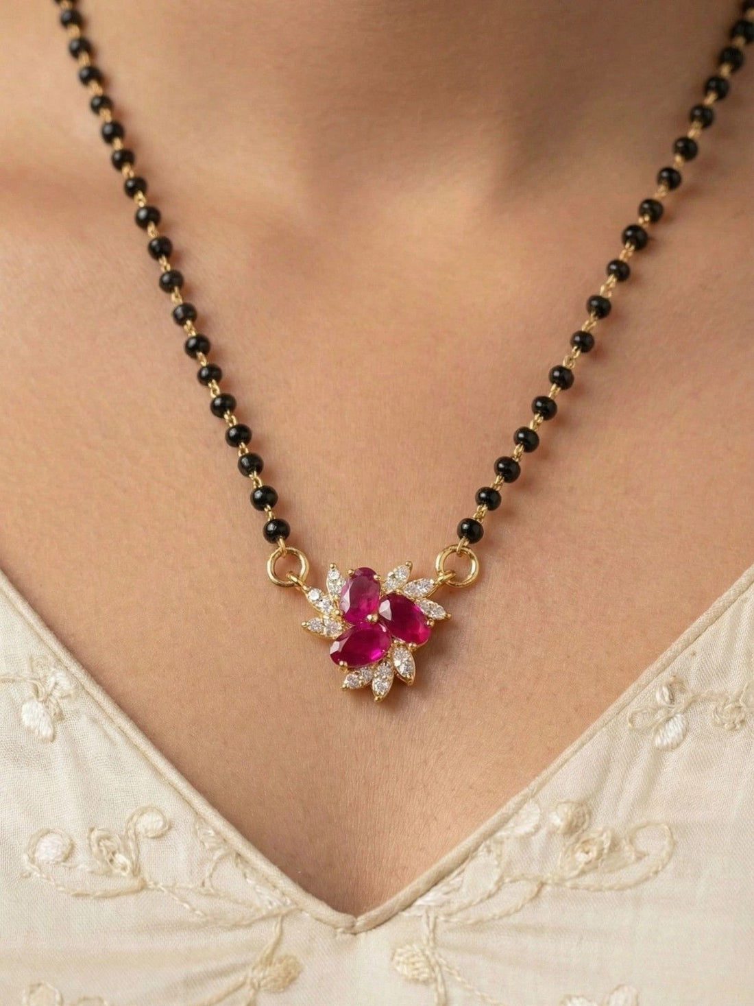 Mohana Bloom Mangalsutra Pendant