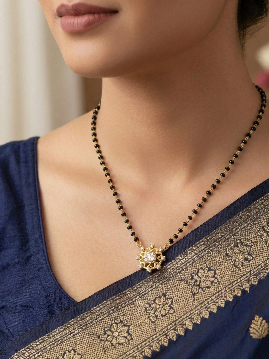 Luminous Diamond Mangalsutra