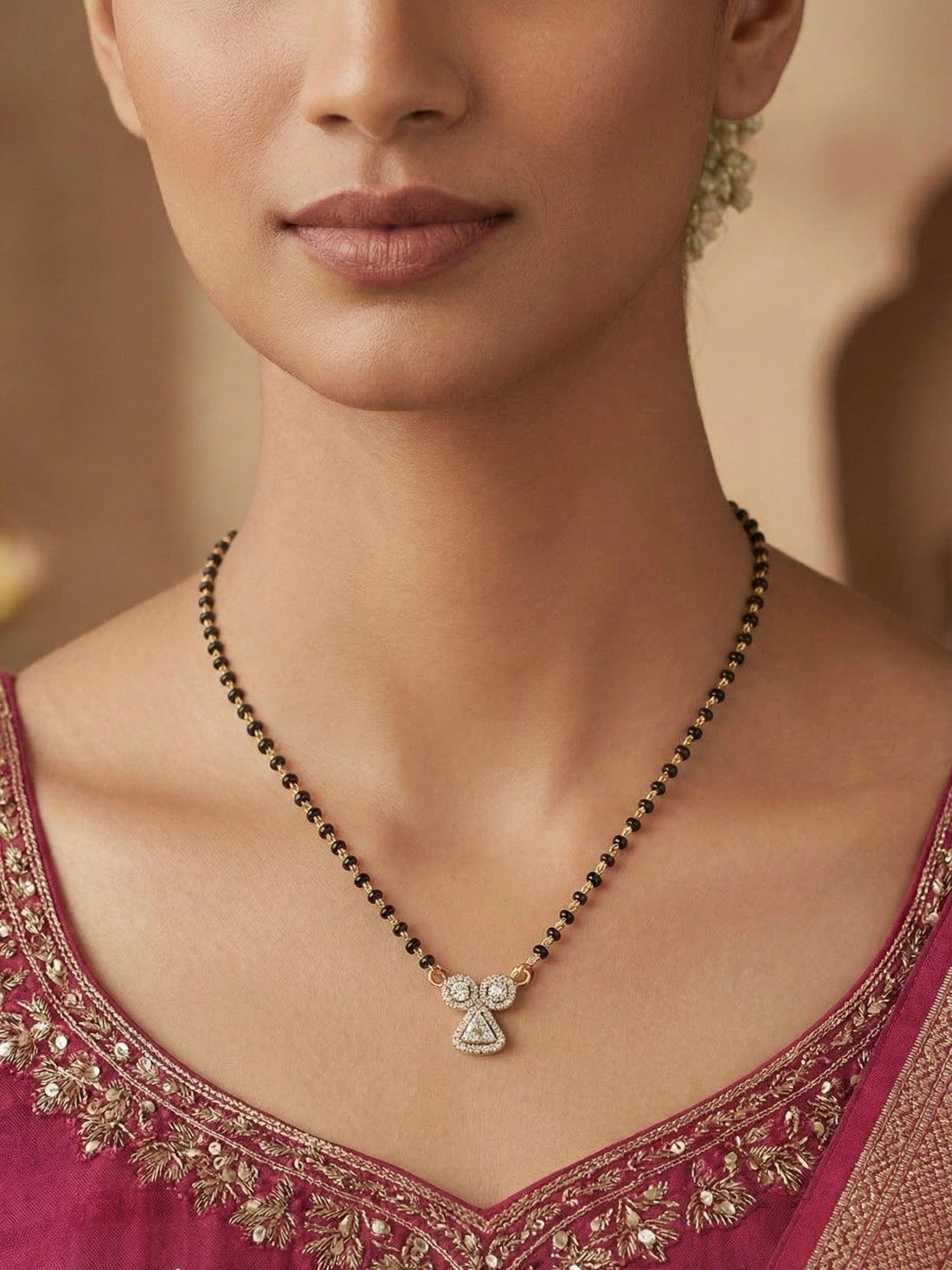 Komali Triangle Mangalsutra