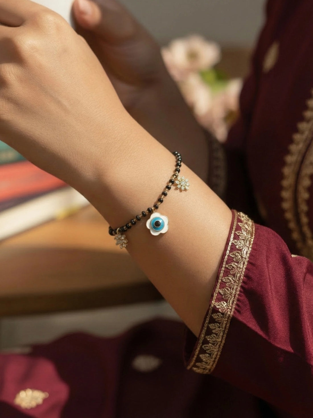 Evil Eye Hand Mangalsutra