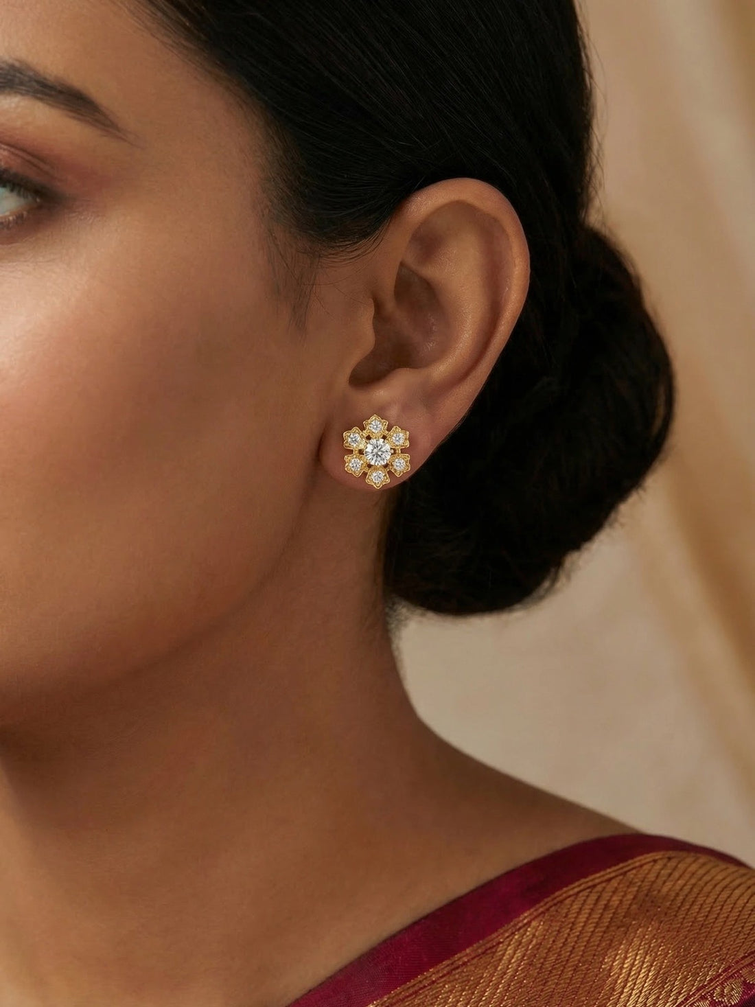 Ira Flower Earrings