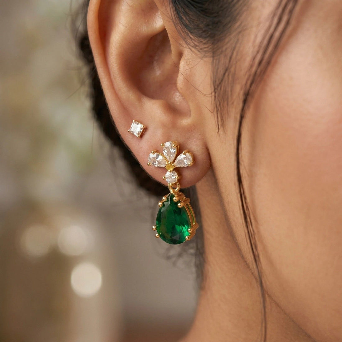 COLOUR DROP EARRING