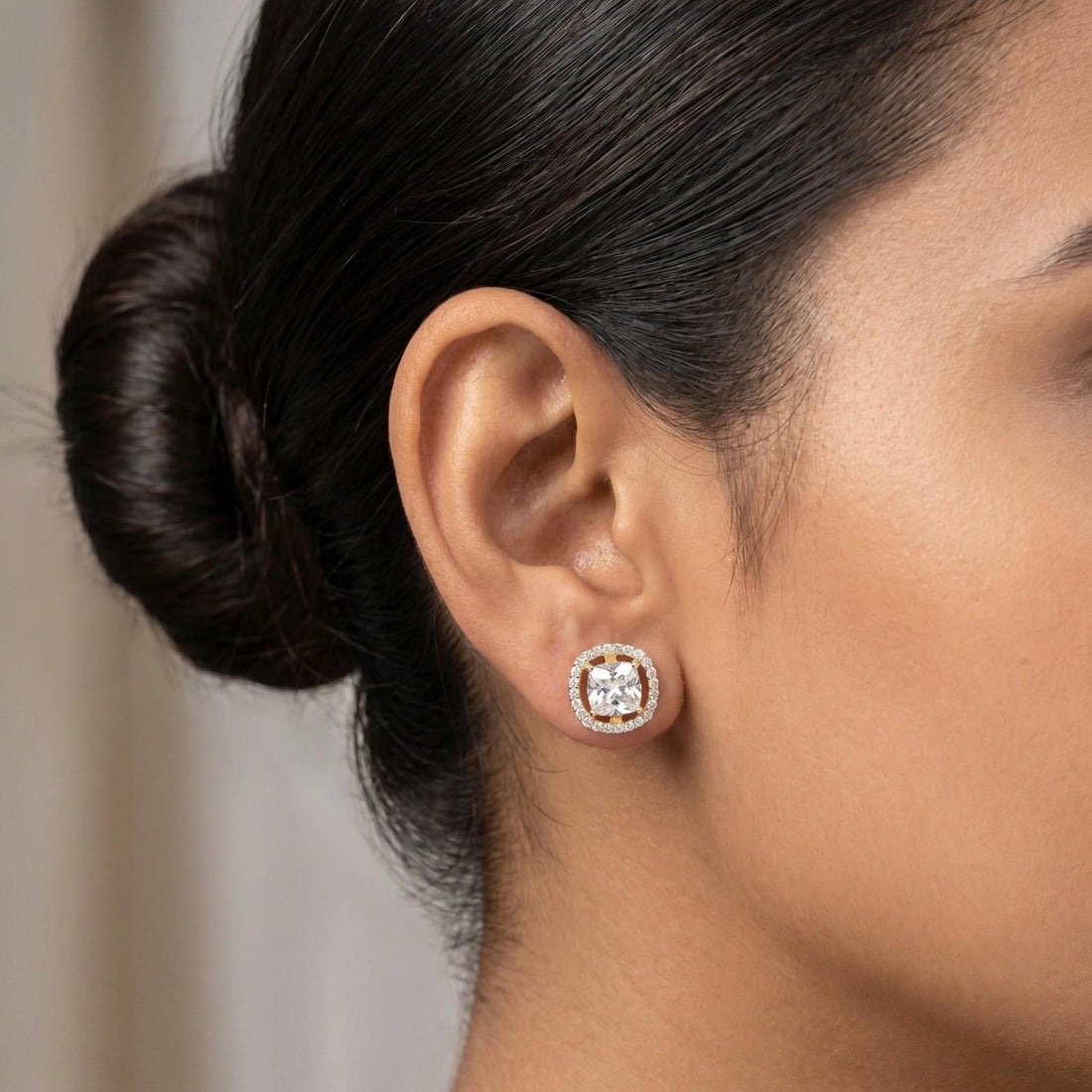 HALO STUD EARRINGS