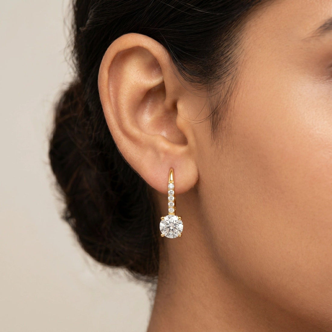 Anindita Crystal Drop Earrings