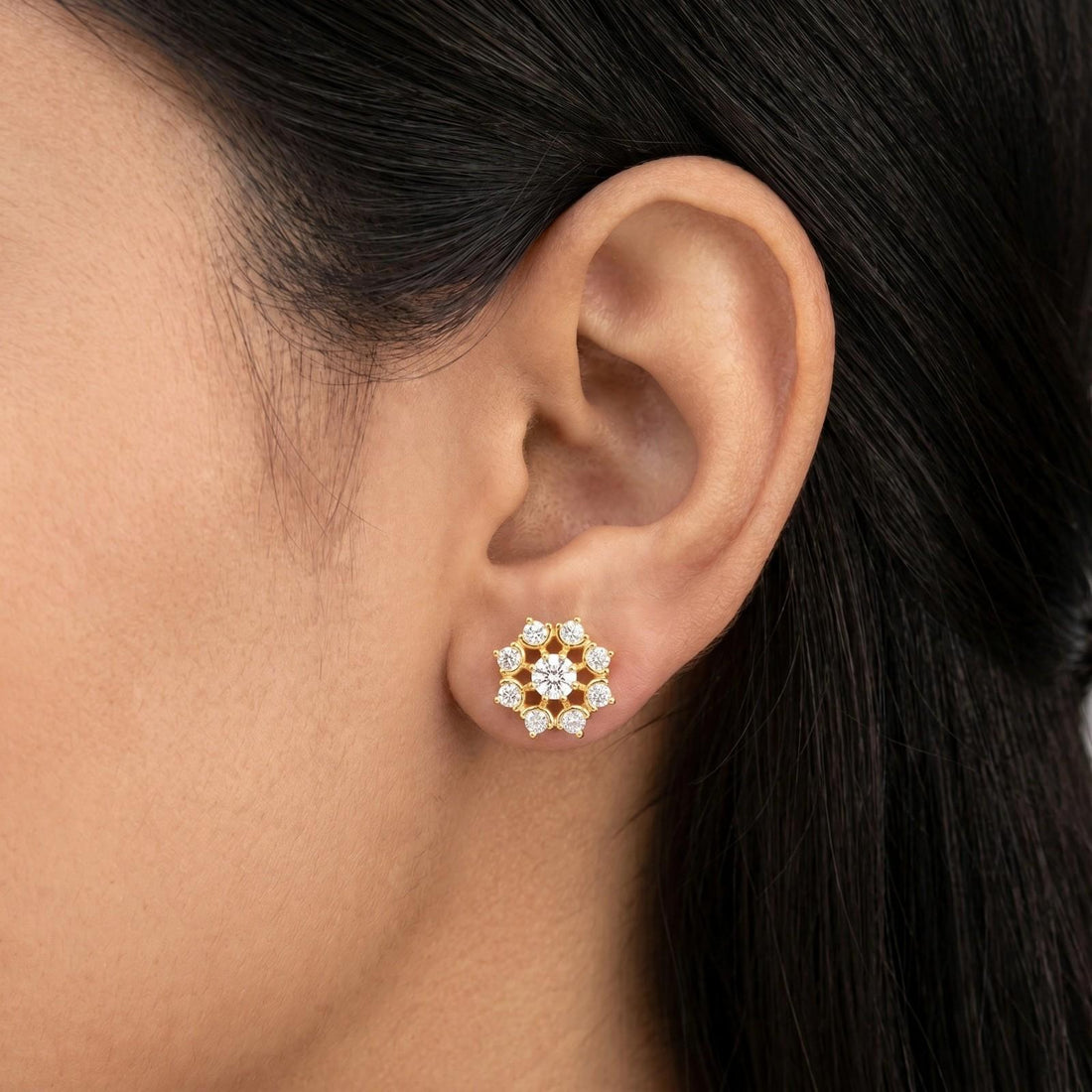 Itika Floral Earrings