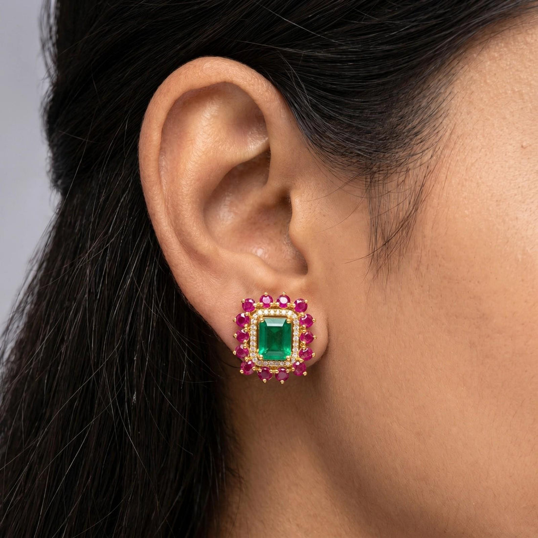 Gagana Cluster Earrings