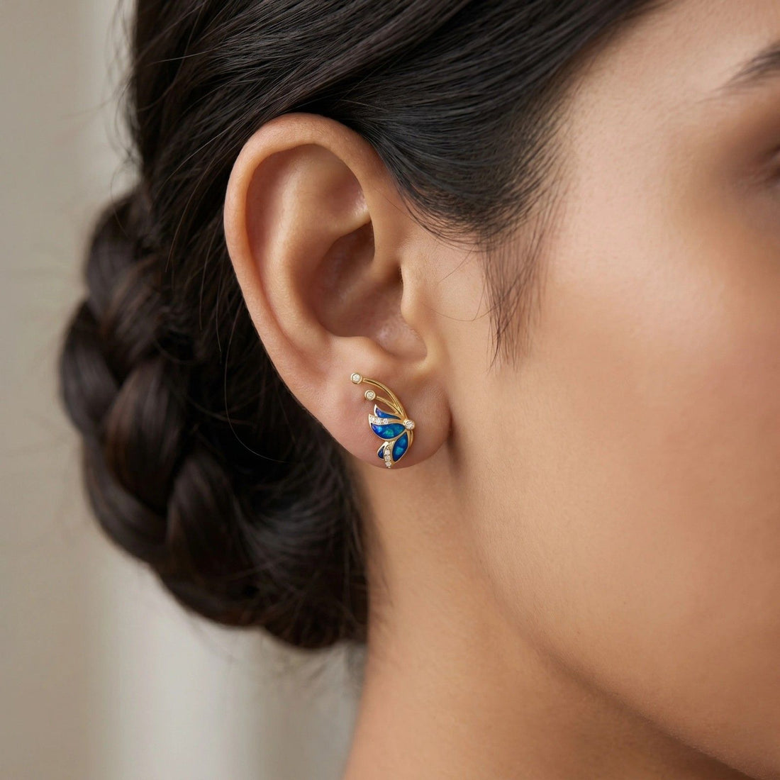 Punvi Butterfly Earrings