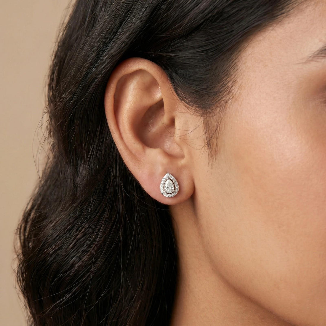 TearDrop Diamond Earrings