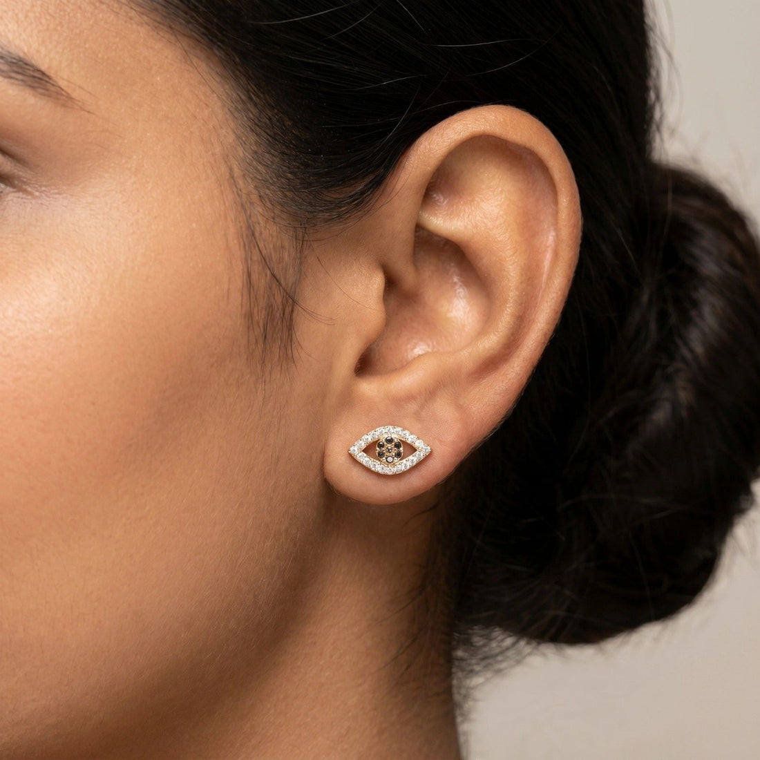 Eye Stud Earrings
