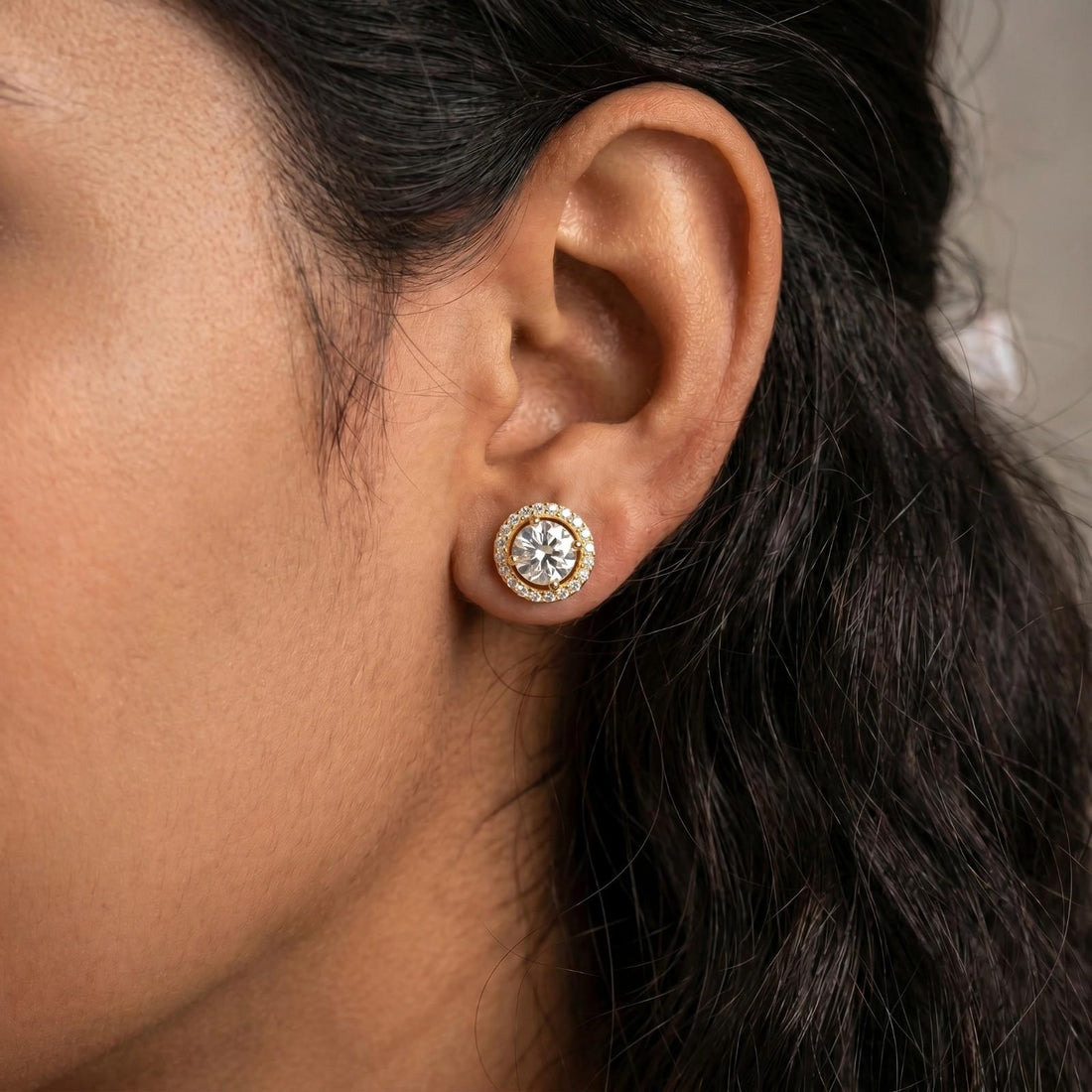 Kirana Certified Moissanite Earrings