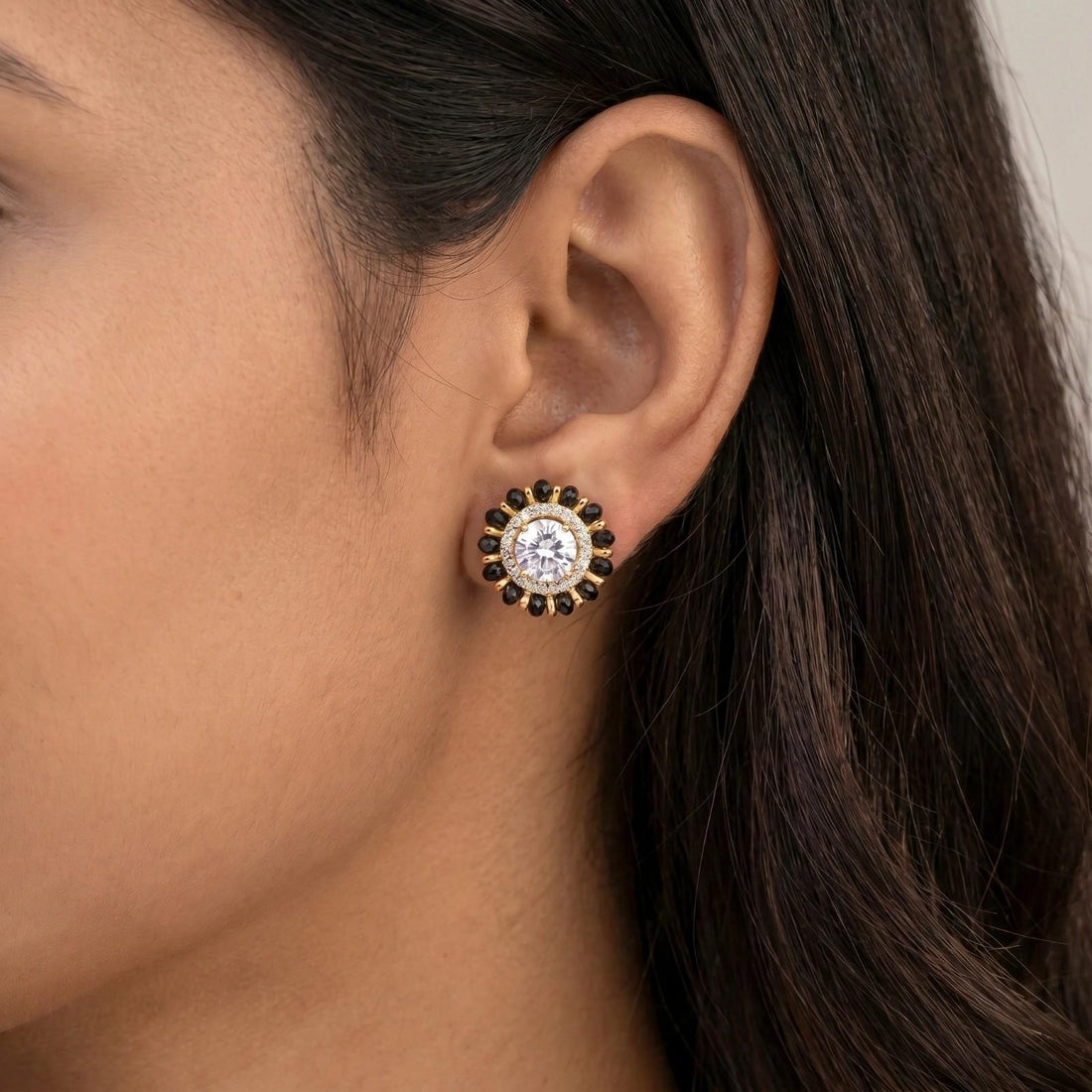 Ravyam Mangalsutra Earrings