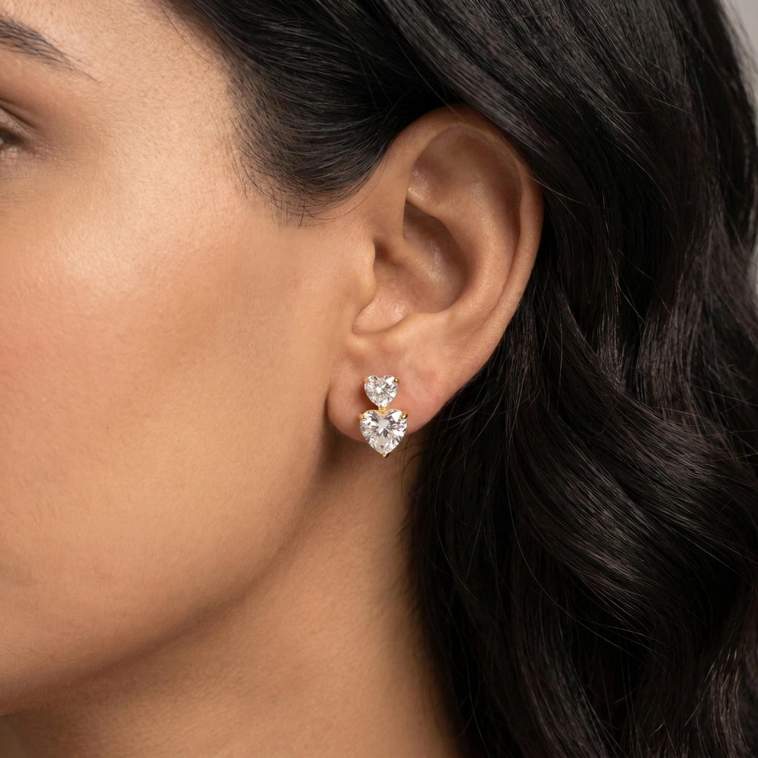 Sharvari Heart Earrings