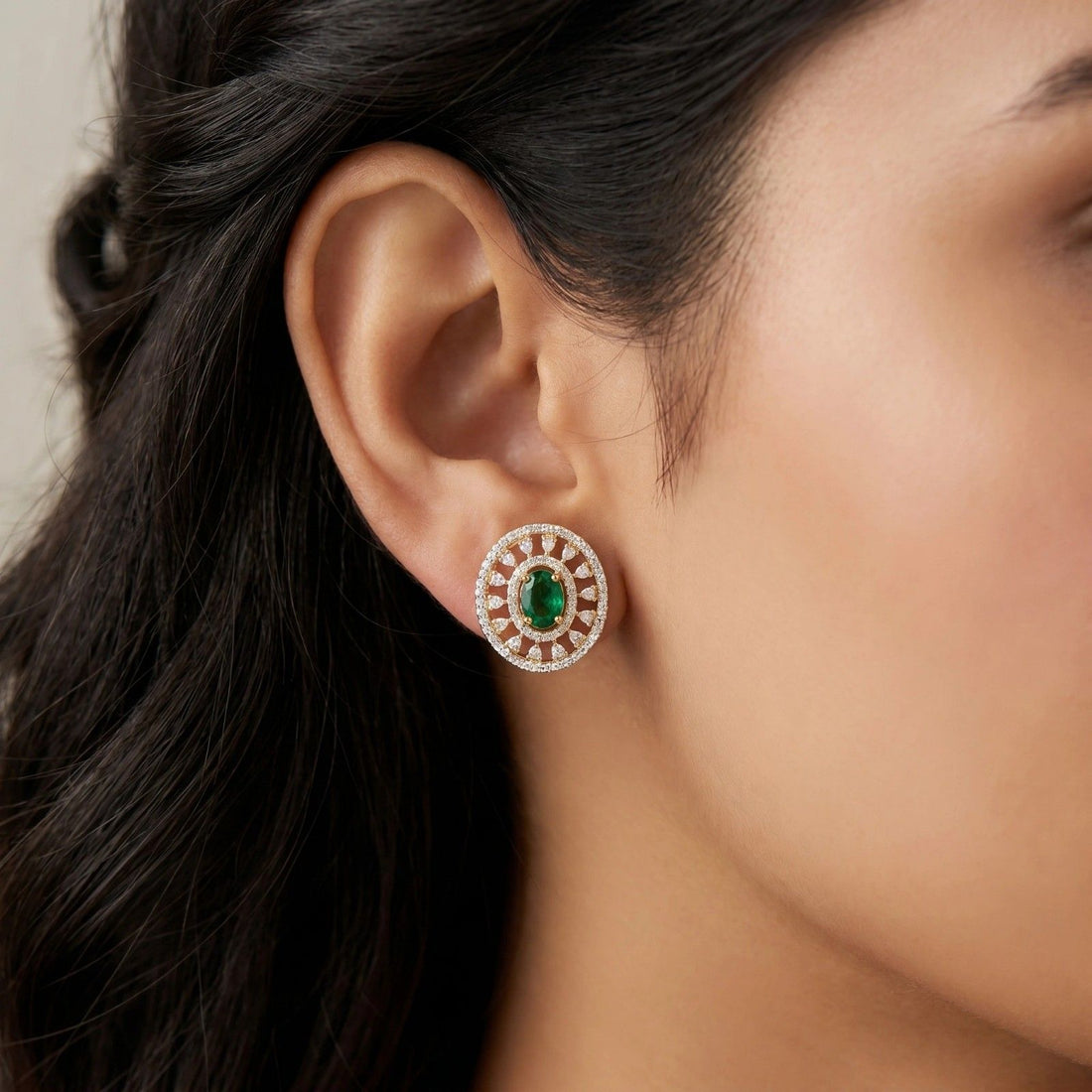Samatha Oval Earrings